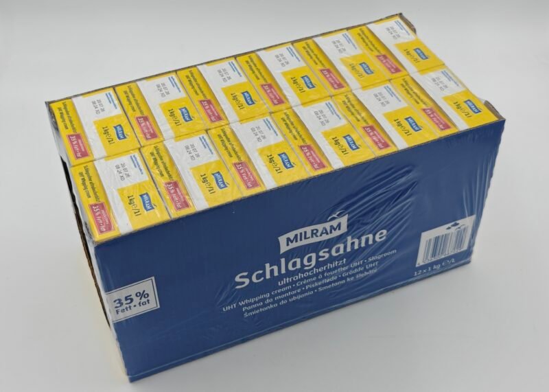 Slagroom UHT ongezoet 35 % (12 stuks)