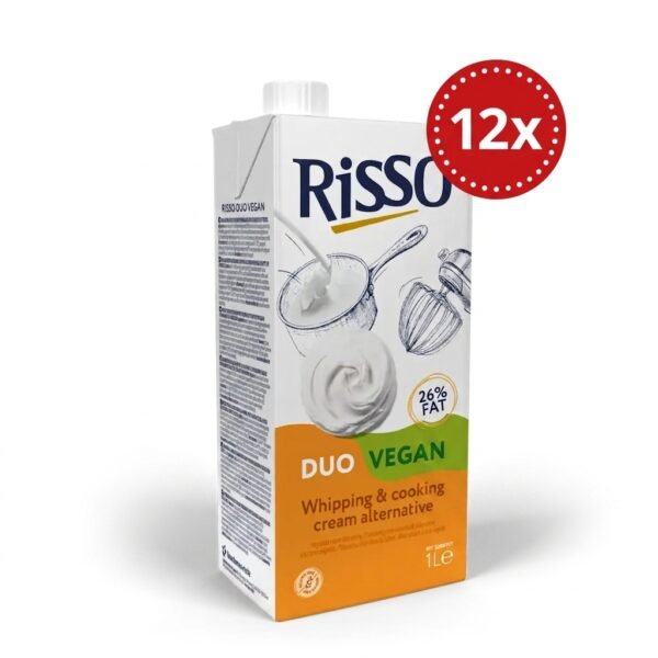 Kookroom Risso Chanty Duo Vegan 26% (12 stuks)