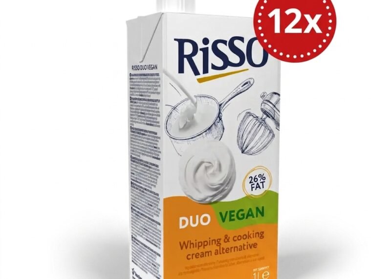 Risso Chanty Duo Vegan Tray 12x Kookroom Risso Chanty Duo Vegan 26% (12 stuks)